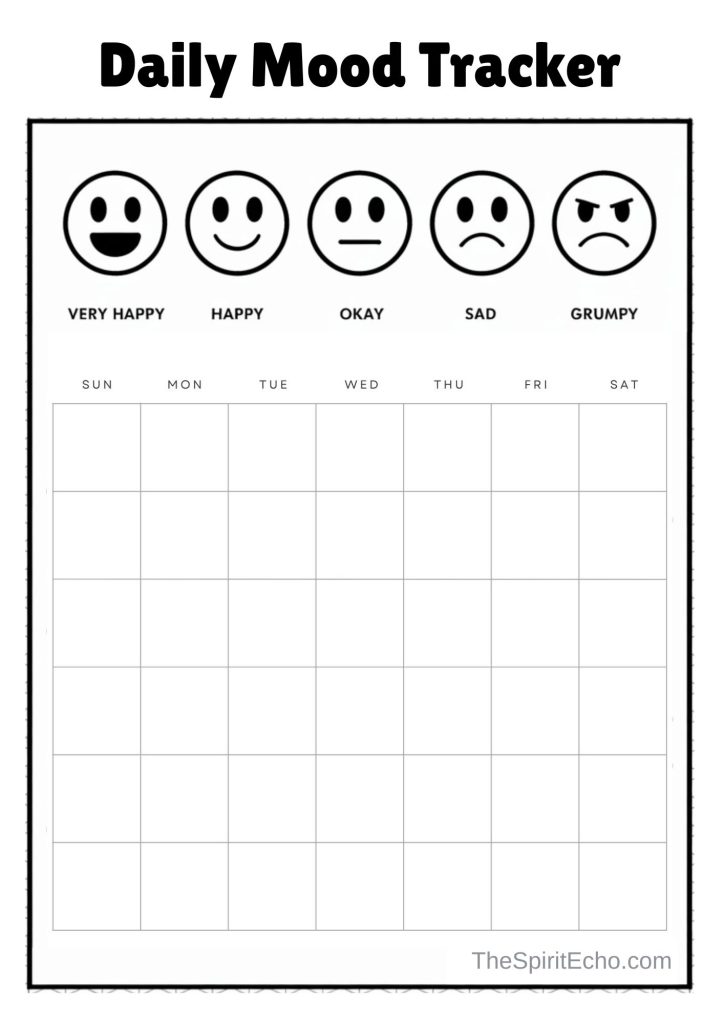 mindfulness printables for kids