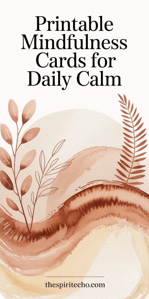 mindfulness cards