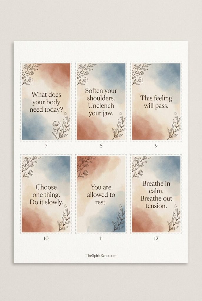mindfulness cards