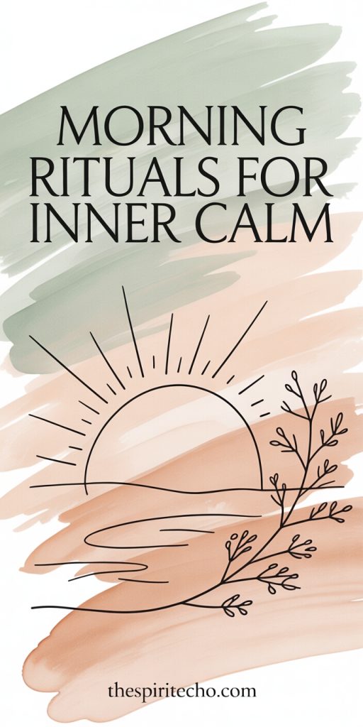 morning spiritual rituals
