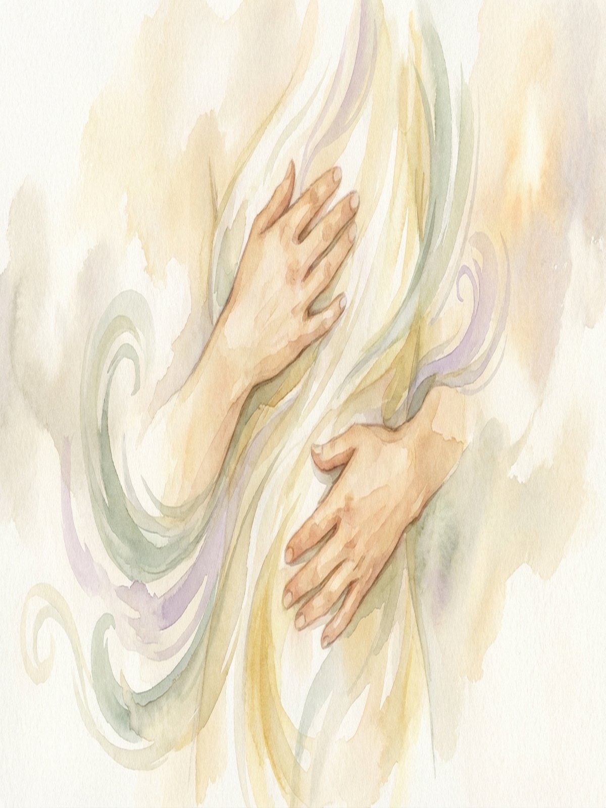 Peaceful meditation space for practising calming breathwork exercises