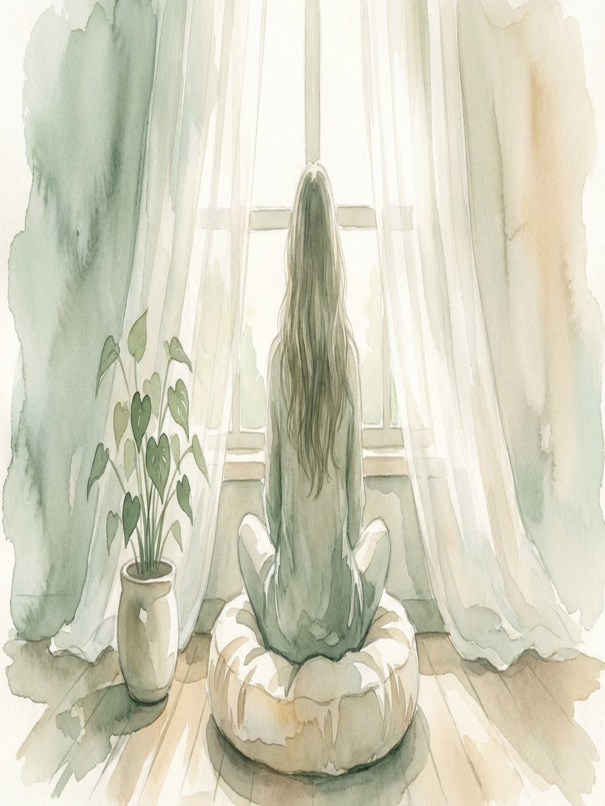 Calming nature scene representing nervous system regulation and inner peace