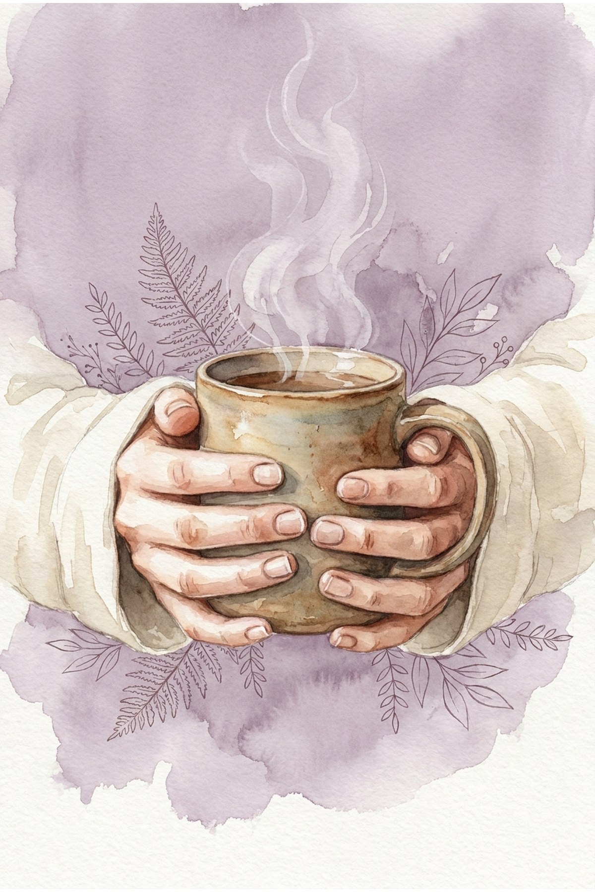 A soft gentle watercolor moment — thespiritecho.com