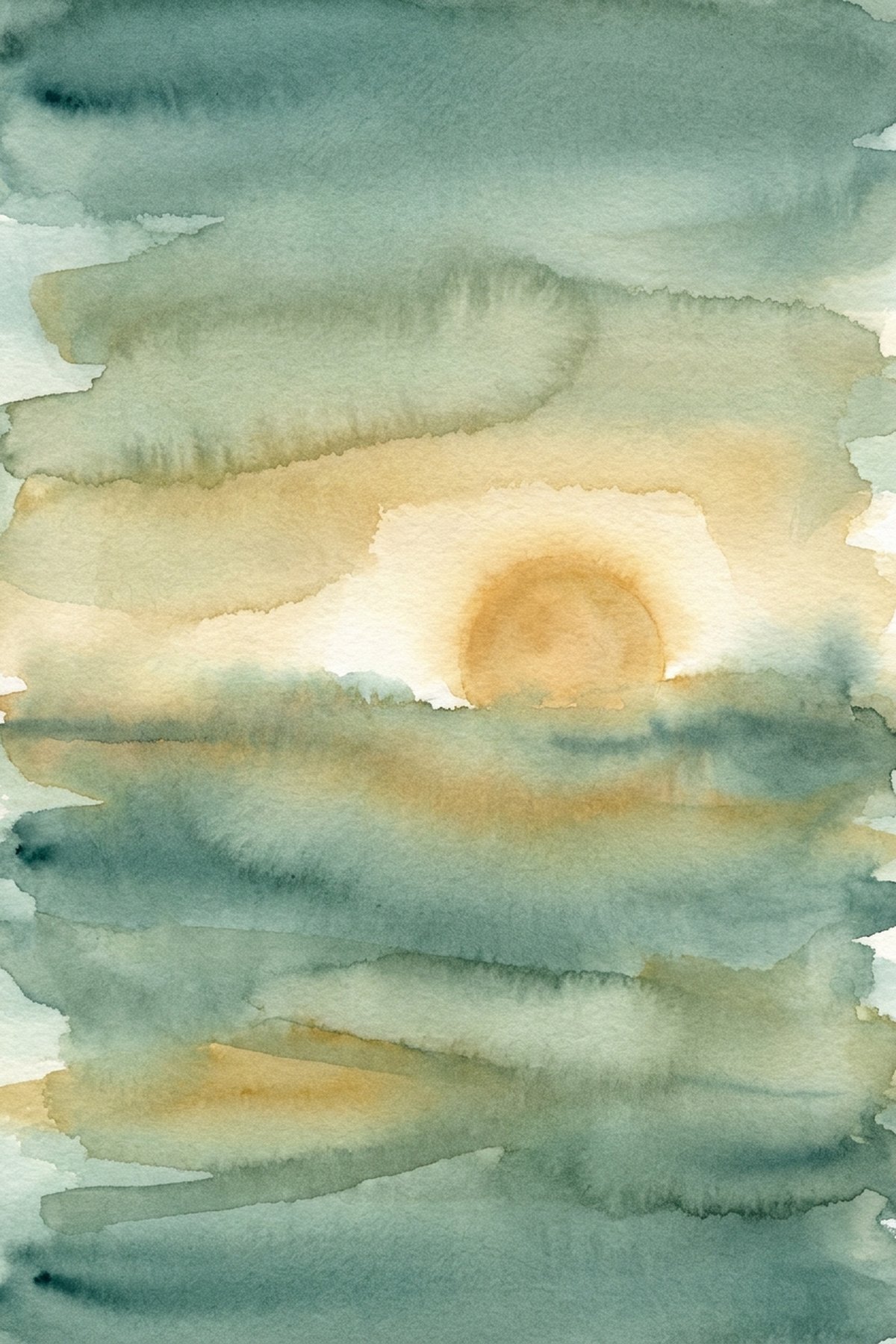 summer solstice journal prompts — gentle watercolour