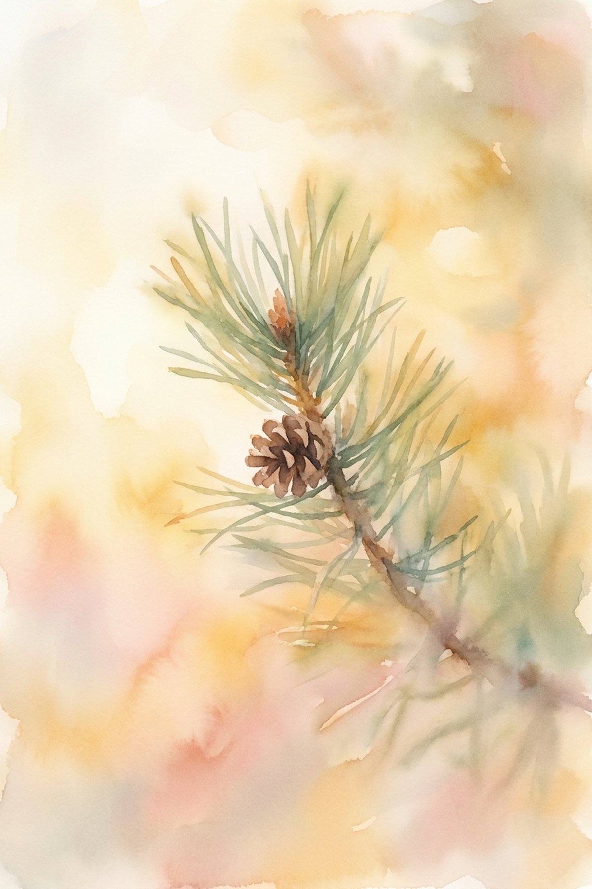 vagus nerve exercises — gentle watercolour