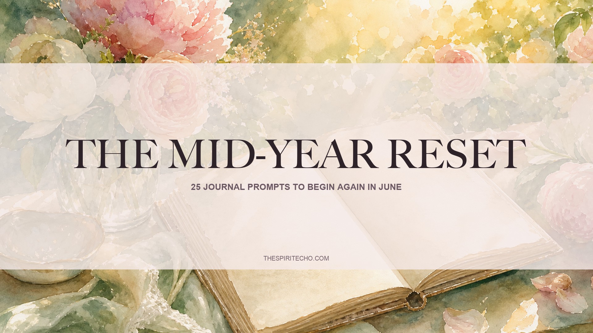 The Mid-Year Reset: 25 Journal Prompts to Begin Again in June
